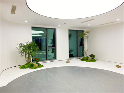 治愈|办公绿化之山水系列